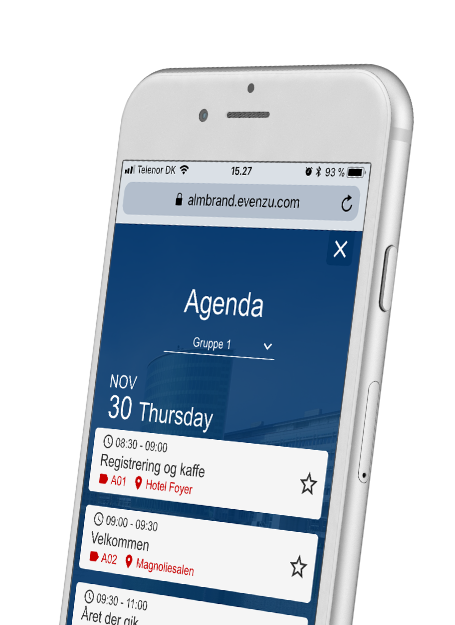 evenzu agenda